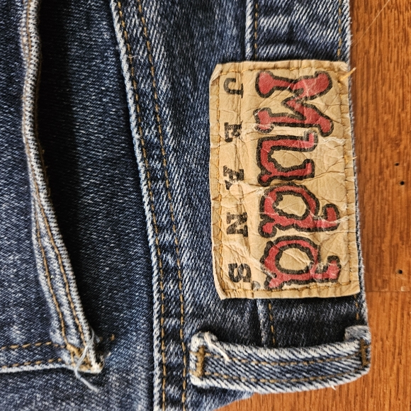 90s Y2k Womens Juniors mudd bootcut straight jean. 27 or 28 - Picture 9 of 11